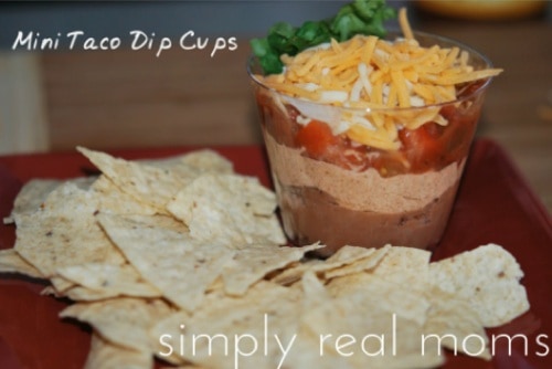 mini taco cups