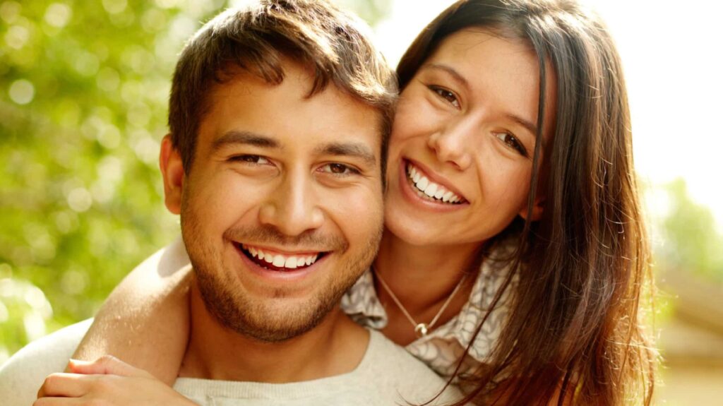 couple close up