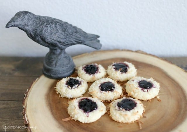 Blackbird's Nest Thumbprint Cookies