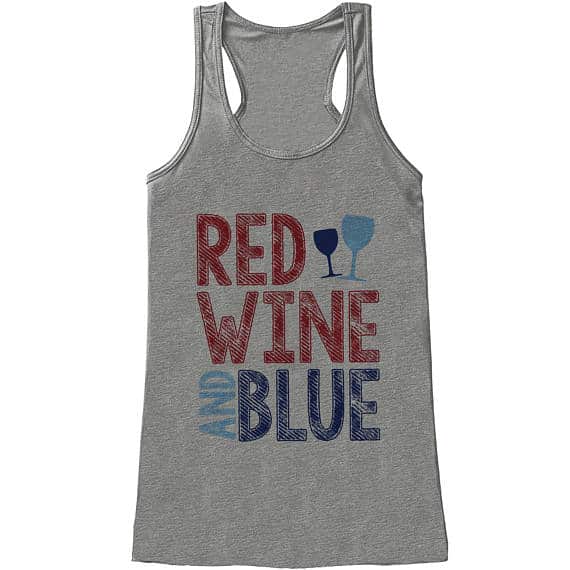 Red Wine & Blue